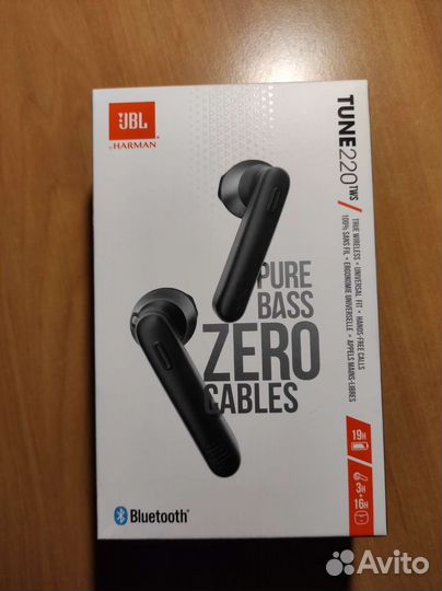 Беспроводные наушники jbl tune 220 tws