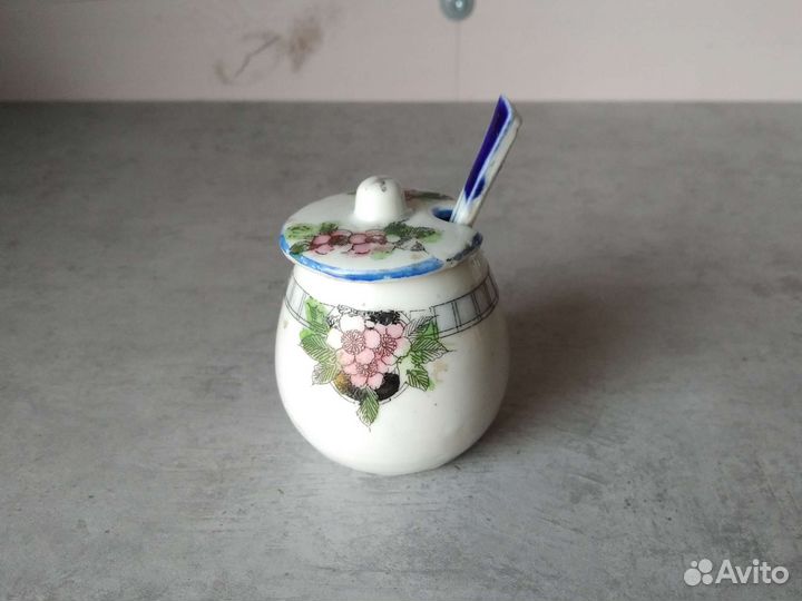 Сахарница фарфоровая
