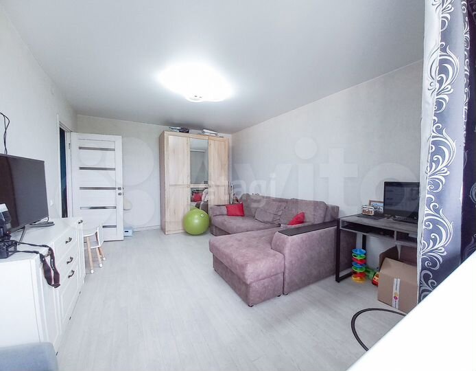 2-к. квартира, 50,6 м², 6/9 эт.