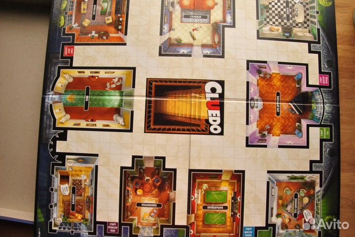 Настольная игра Cluedo (Клуэдо)