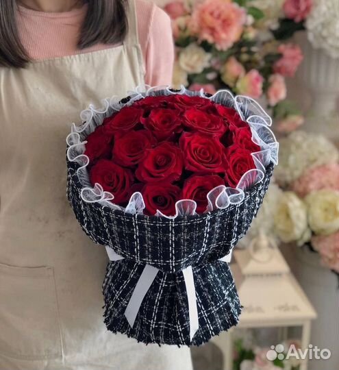 Цветы-Розы 15/25/51/101 шт