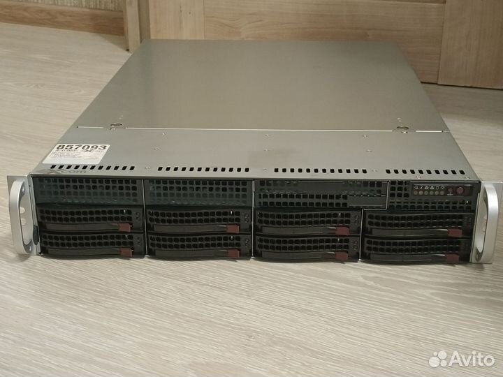 Корпус Supermicro 2U CSE-825TQ-R740LPB / R920LPB