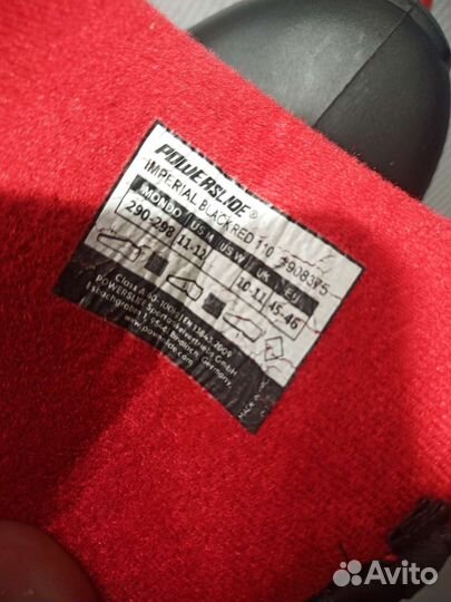 Ролики powerslide Imperial Black Red 110
