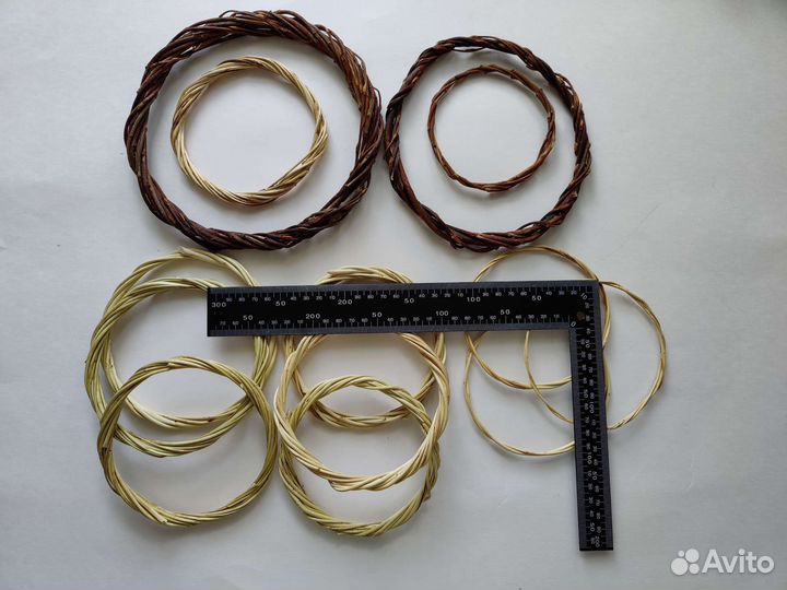 Венок основа для ловца снов декоративная рамка