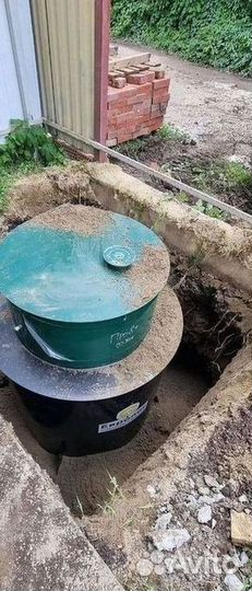 Установка канализации септик под ключ