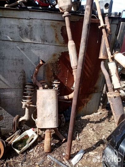 Глушитель. Резонатор. Митсубиси галант. 2.4л.сша