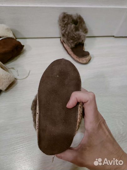 Чуни меховые в коляску