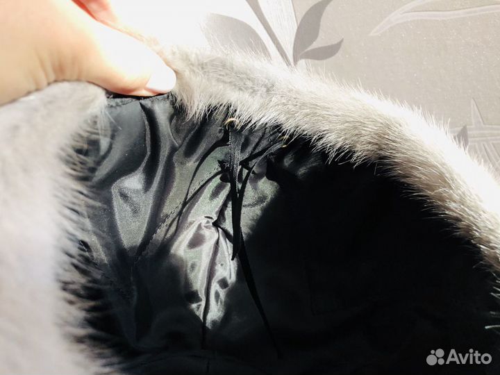 Шапка норковая женская