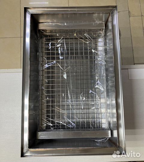 Коптильня 250х400х250 2мм с гидрозатвором