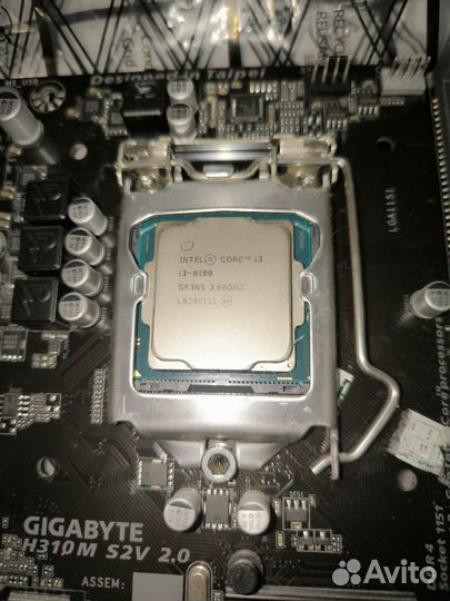 Комплект i3 8100 h310m ddr4 8gb