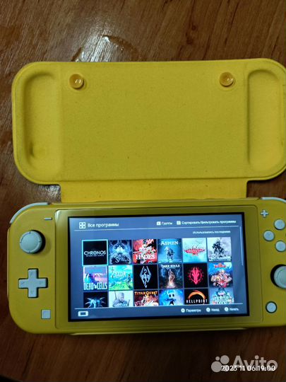 Приставка nintendo switch lite прошитая