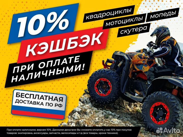 Квадроцикл promax renegade 300(красный)