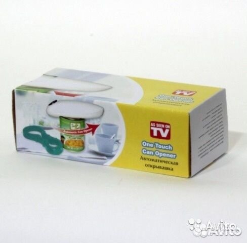 Электрический консервный нож ван тач