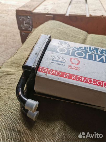 Радиатор отопителя уаз-469 медный 3-х рядный шааз