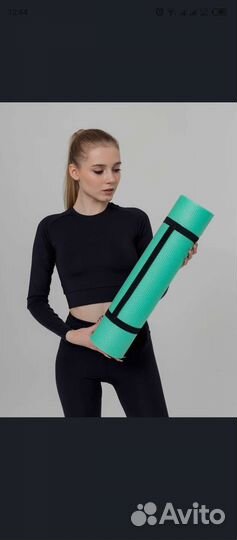 Коврик для йоги и фитнеса