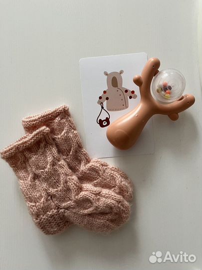 Вязанные носки детские