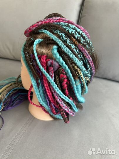 Манекен голова для причесок