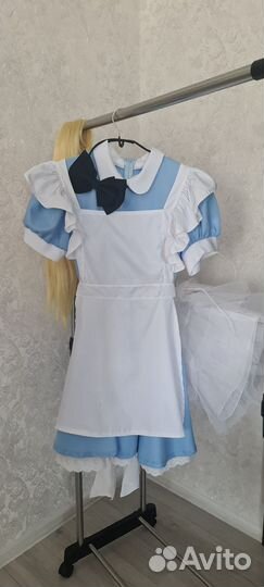 Косплей (костюм) Алиса в стране чудес (мультфильм)