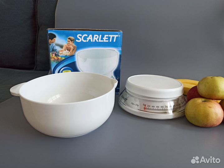 Новые весы кухонные с чашей Scarlett SC 1210