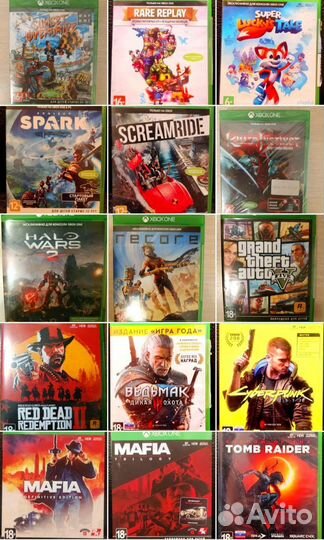 Обмен/прокат дисков Xbox One и series X