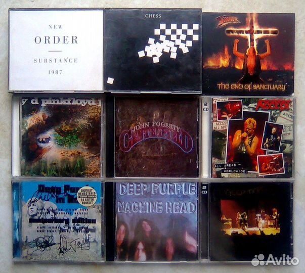 Фирменные музыкальные CD-диски ч.2, см.список