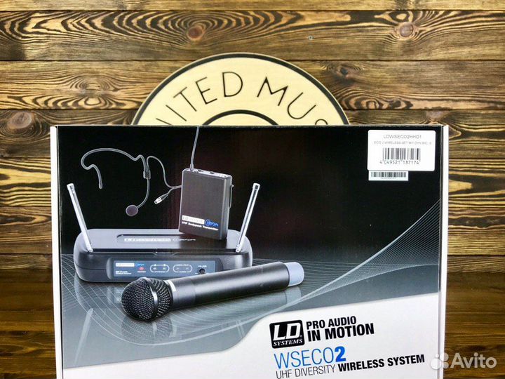 LD Systems ECO 2 HHD 1 - Wireless Microphone Syste