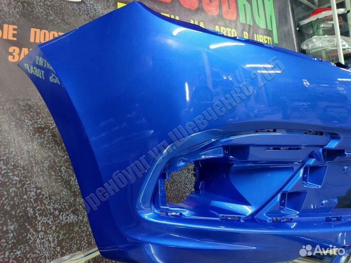 Бампер передний грант FL все цвета голубая планета