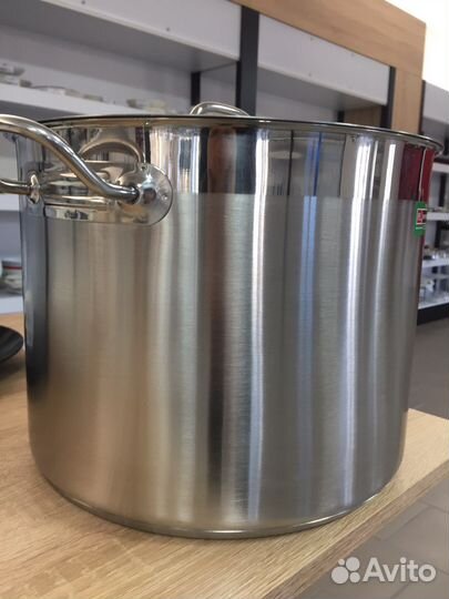 Кастрюля нерж 15л Индукция