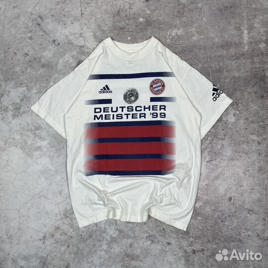 Футболка Adidas Bayern Munich Футбол Винтаж 90х