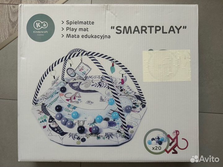 Развивающий коврик Kinderkraft smartplay