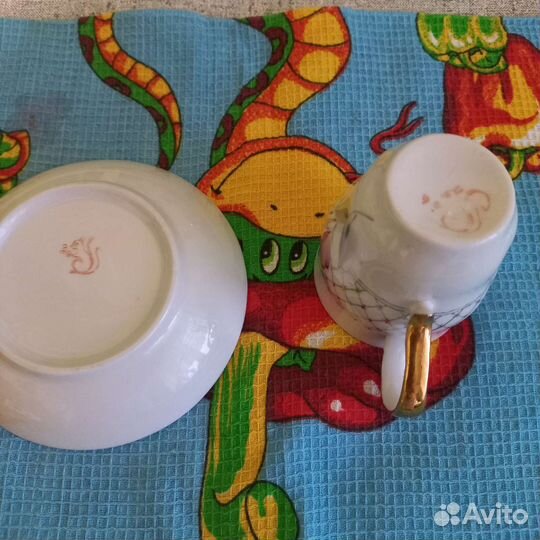 Кофейный сервиз СССР фарфор