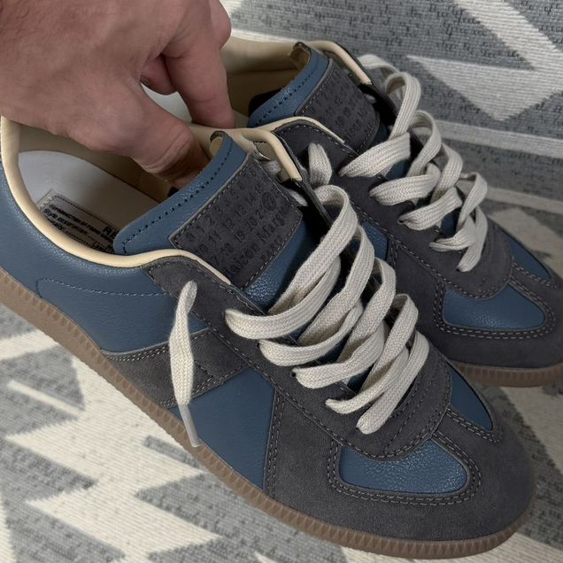 Кеды Maison Margiela Replica indigo blue