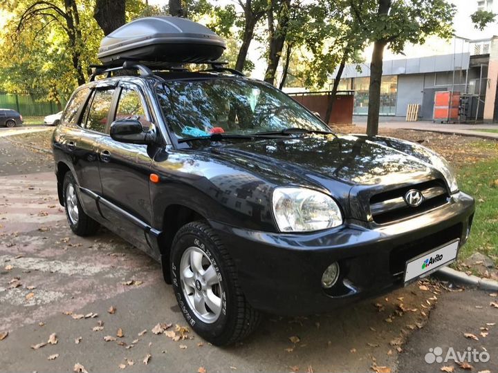 Hyundai Santa Fe 2.7 AT, 2008, 209 000 км