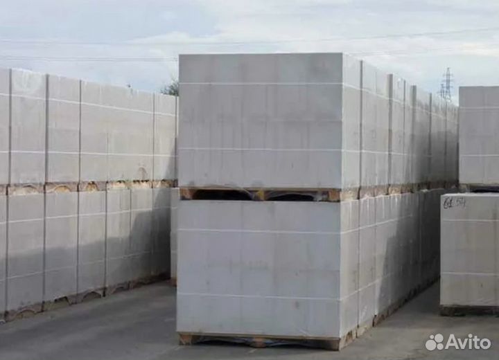 Купить строительные блоки D-500 600х300х250 мм
