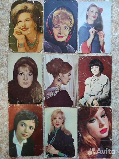 Фотокарточки артистов СССР