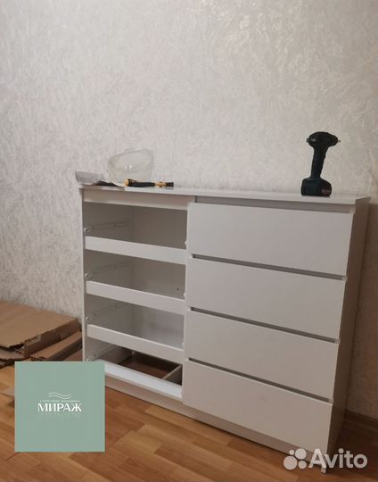 Комод белый