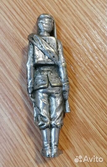 Пушка СССР, солдатик оловянный 19 век. Редкость