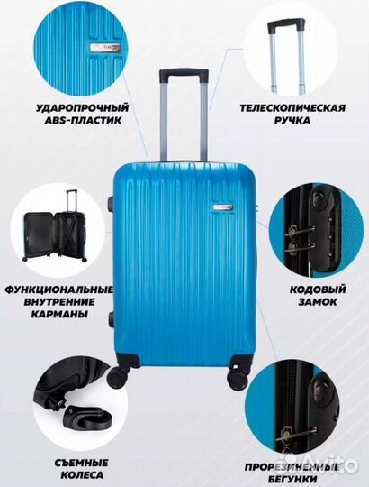 Чемодан на колесах