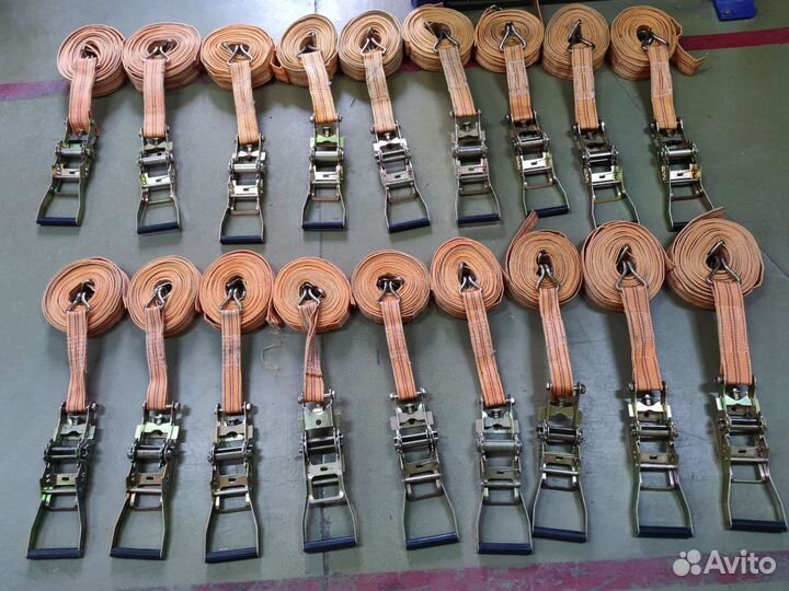 Ремни стяжные с храповым механизмом, есть много