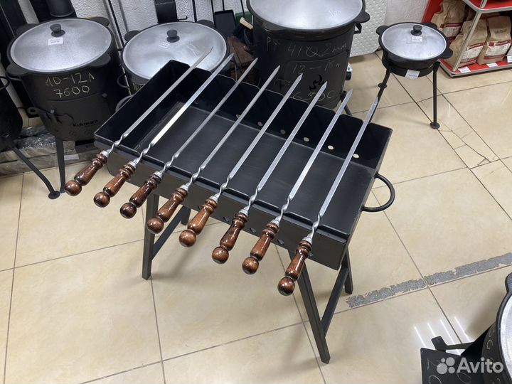 Мангал и шампуры