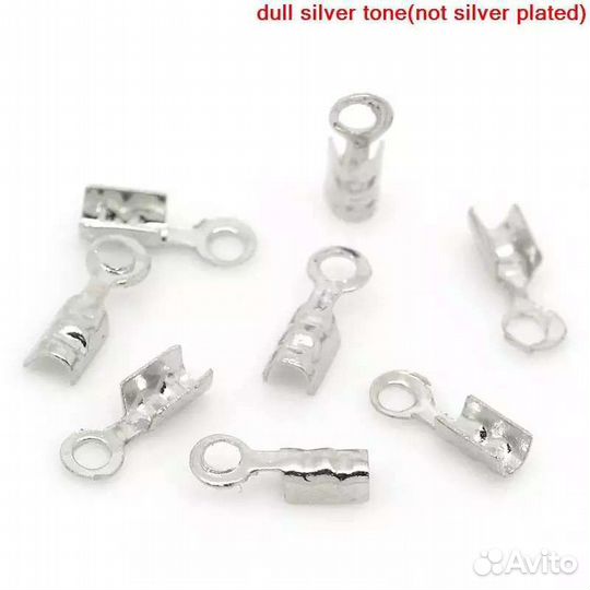 Концы для шнура, 40 штук