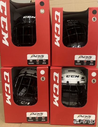 Шлем хоккейный CCM Tacks 710 с маской, S