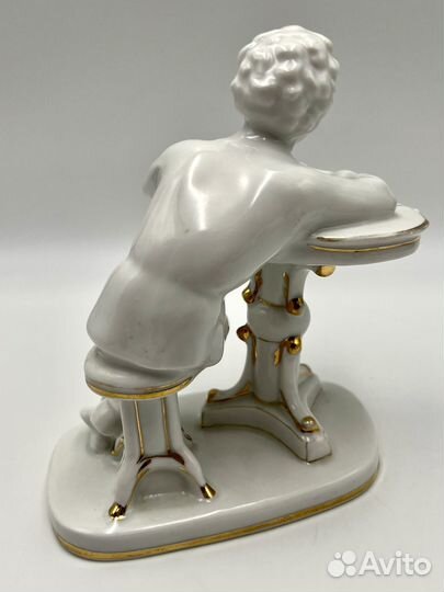 Статуэтка фарфор Юный Пушкин лфз СССР