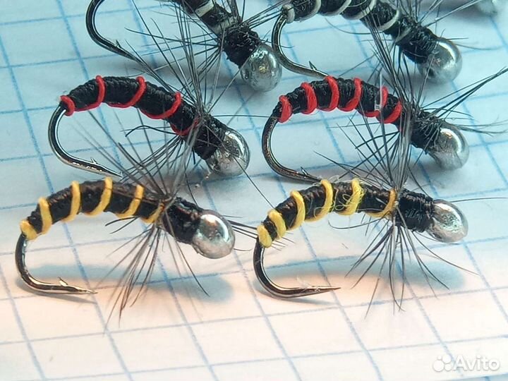 Мушки на Хариуса полосатые