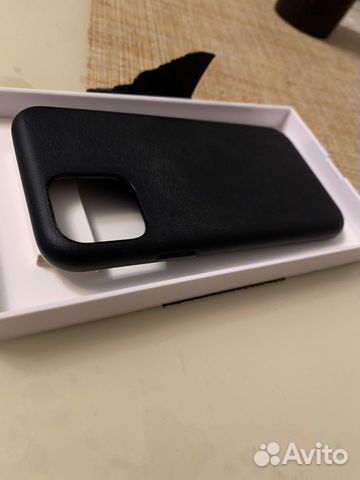 Чехол на iPhone 11 про кожаный