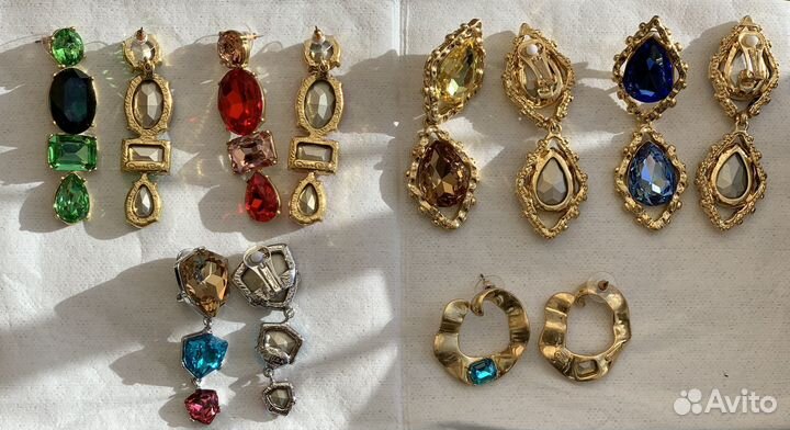 Серьги/клипсы Oscar de la renta