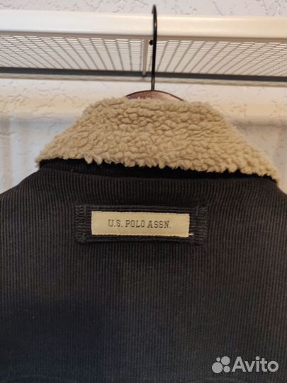 Вельветовая куртка с мехом мужская