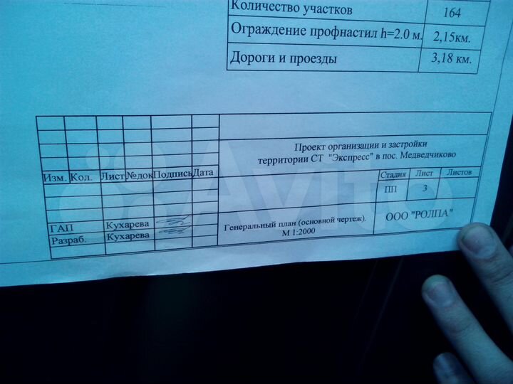 Участок 6 сот. (СНТ, ДНП)