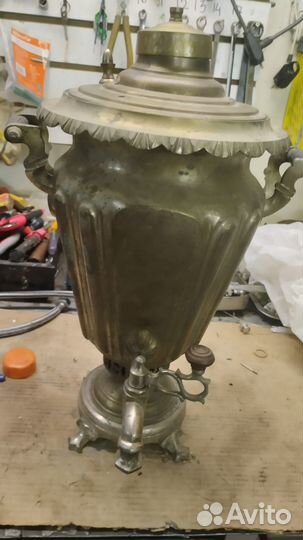 Тульский самовар на дровах