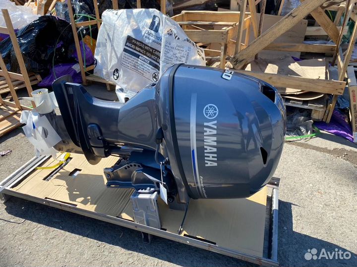 Новый лодочный мотор Yamaha F60fetl
